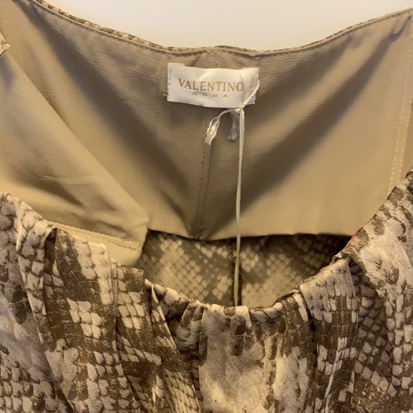 Valentino NEW Python camisole / bustier silk top - Picture 3 of 17